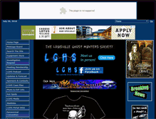 Tablet Screenshot of louisvilleghs.com